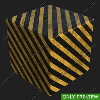 PBR substance preview concrete stripes painted 0001